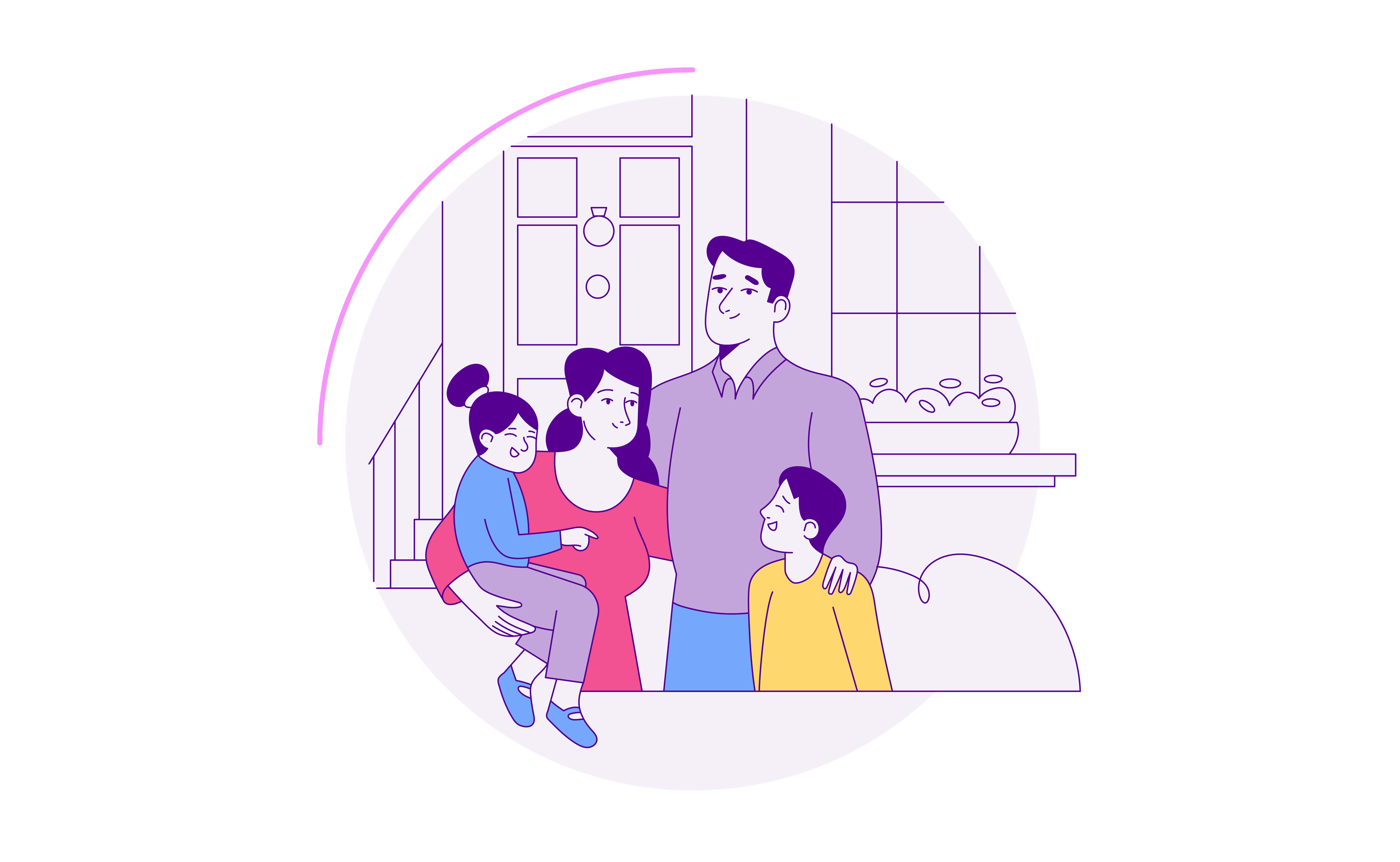 MannReading newspaper in chair