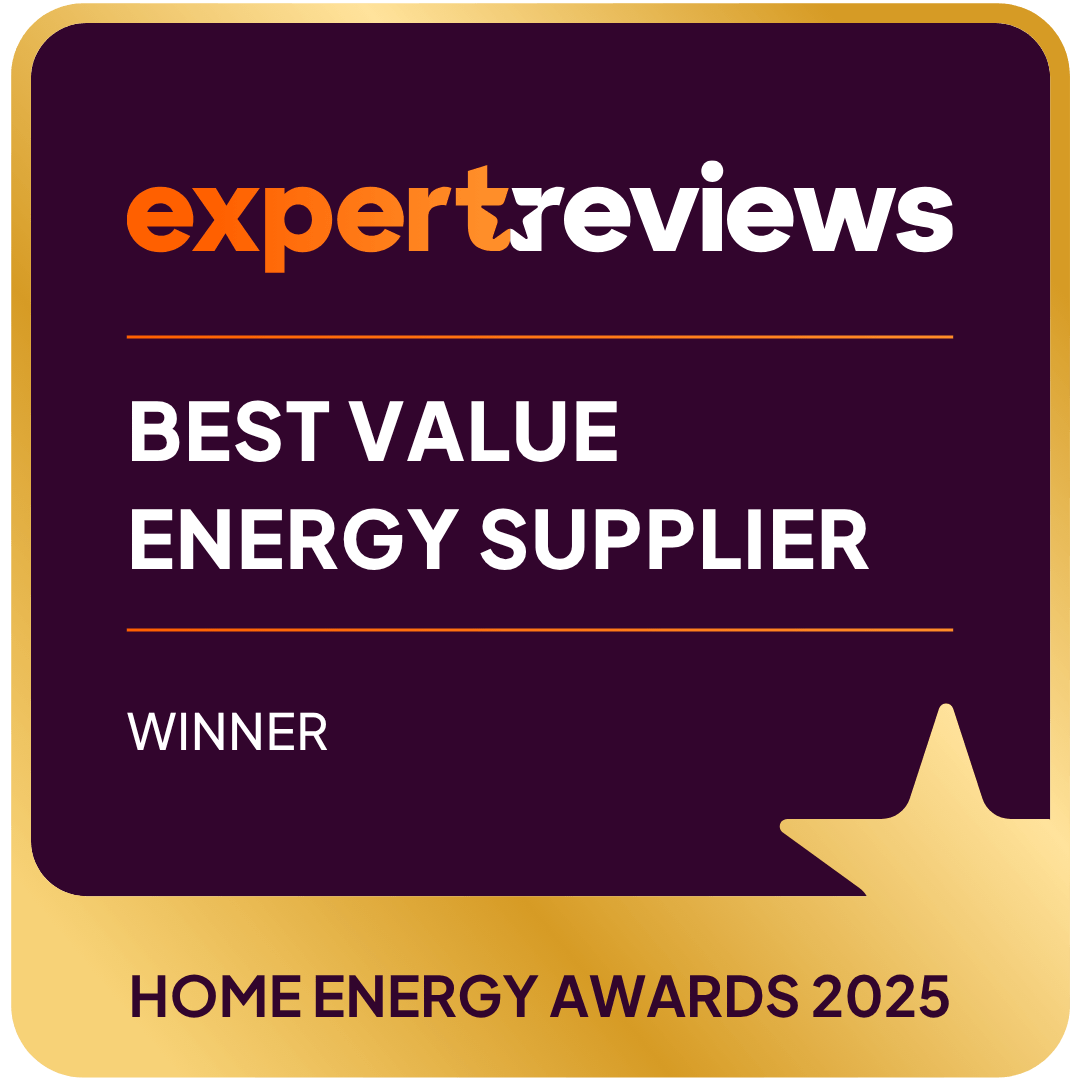 Image showcasing Utility warehouses two Which? award wins for their broadband and being a recommended energy company