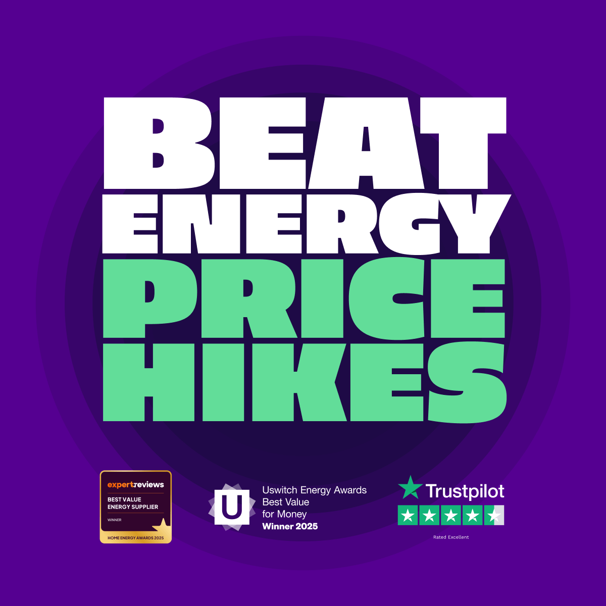 An imag with txt saying beat energy price hikes with UW